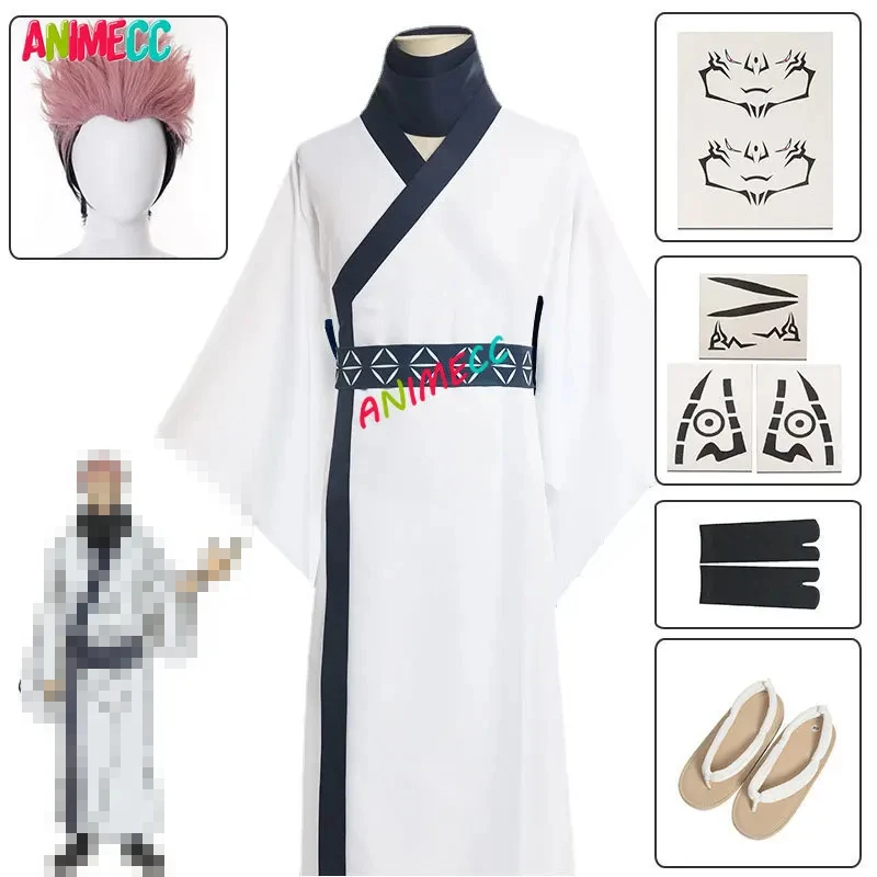 Men'S Kimono Accessories - ANIMECC em estoque S-2XL ryomen sukuna