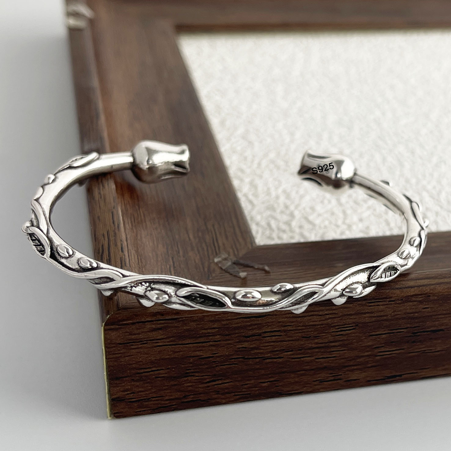 Men'S Accessories Trending - Pulseiras de prata esterlina 925 para