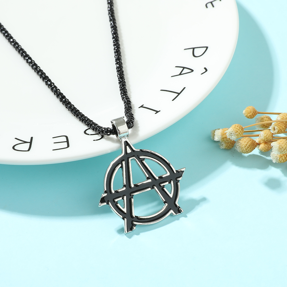 Men'S Accessories Jewelry - Colar com Símbolo do Letra A