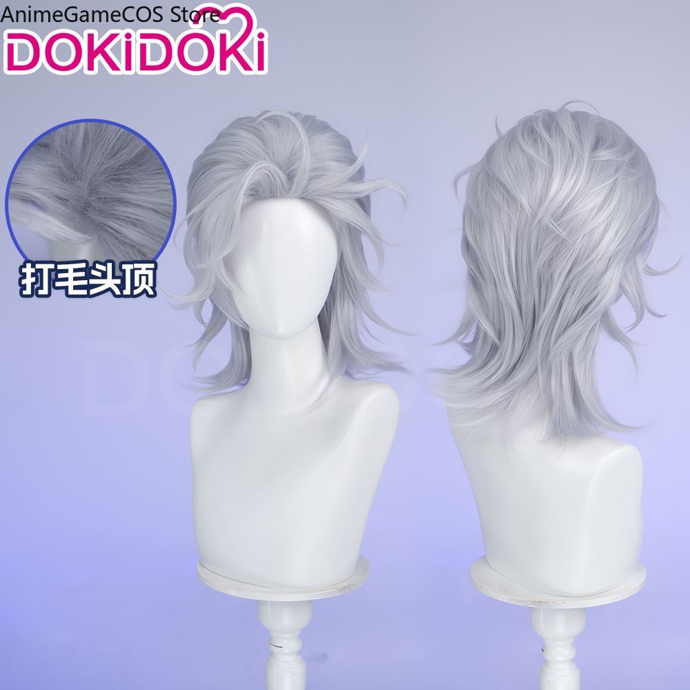 Men Accessories In Silver - Peruca Cosplay Anime Record of Ragnarok