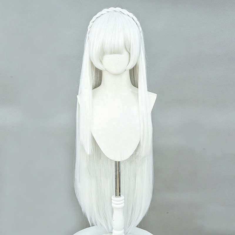 Peruca de cosplay anime re:zer - Men Accessories In Silver avaliação e preço