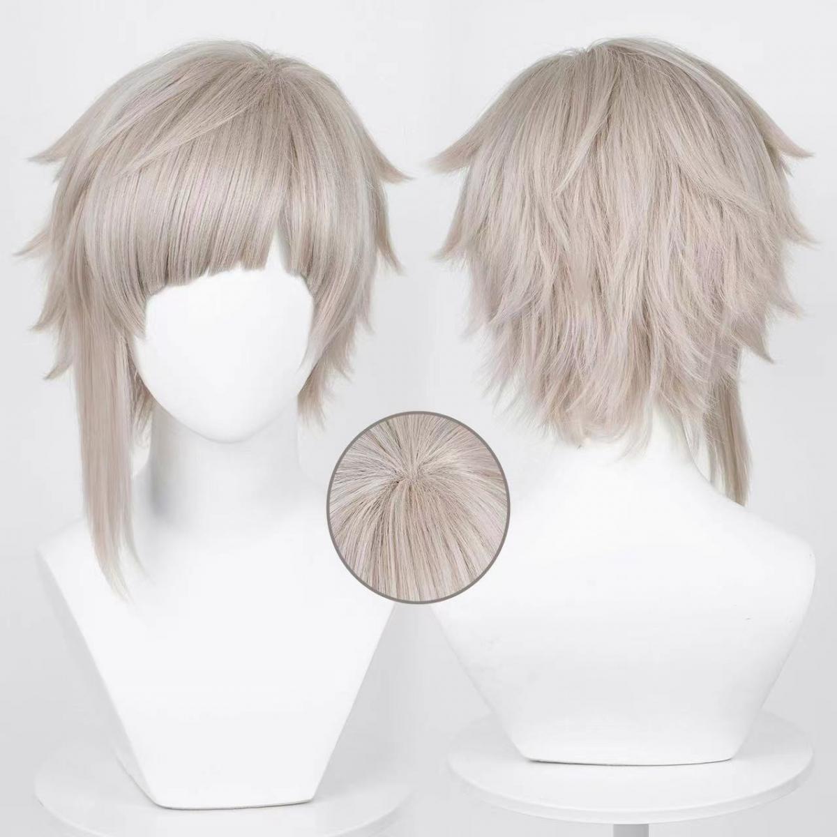 Peruca de cosplay masculina Na - Men Accessories In Silver avaliação e preço