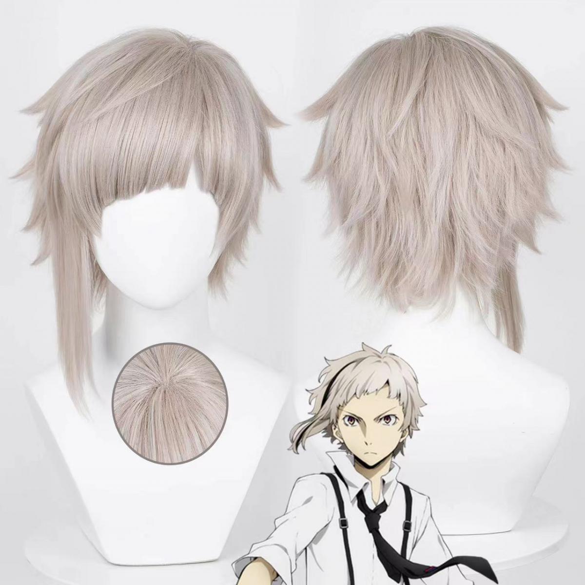 Peruca de cosplay masculina Na - Men Accessories In Silver avaliação e preço