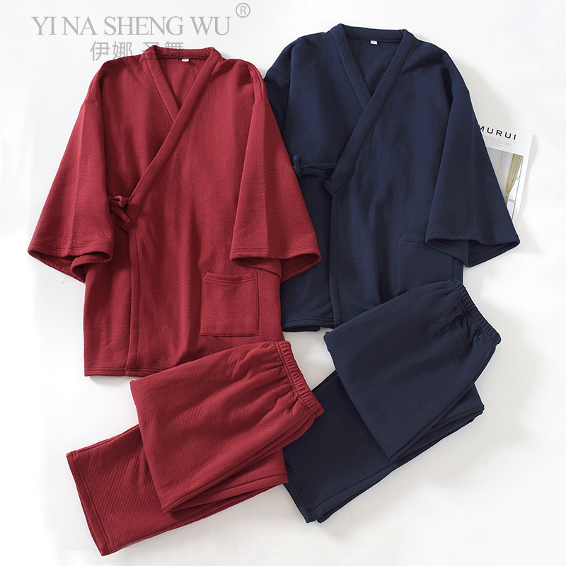 Novidades conjunto de pijama j - Men'S Kimono Accessories avaliação e preço