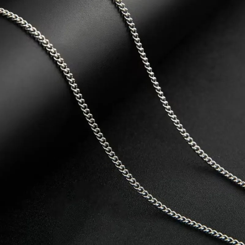2mm masculino cubana corrente  - Men'S Accessories Trending avaliação e preço