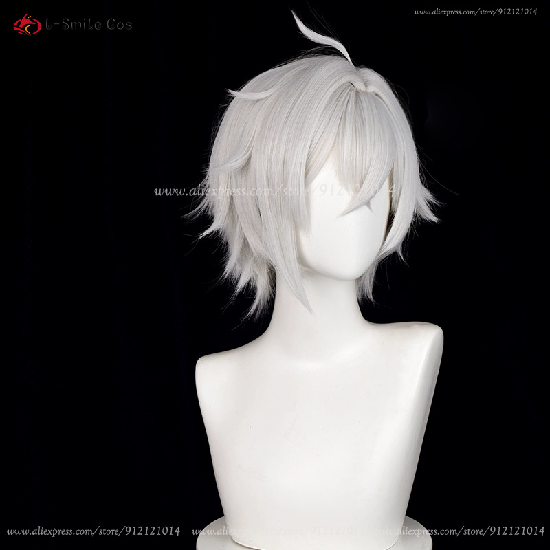 Peruca de cosplay zzz Seth Low - Men Accessories In Silver avaliação e preço