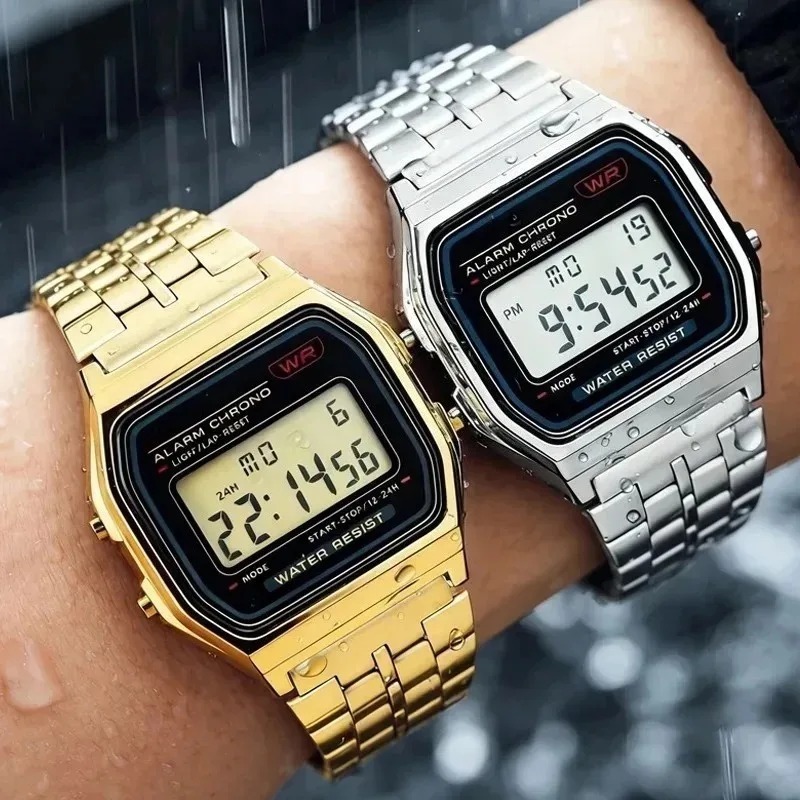 Relógios de Luxo F91W com Puls - Men'S Accessories Display avaliação e preço