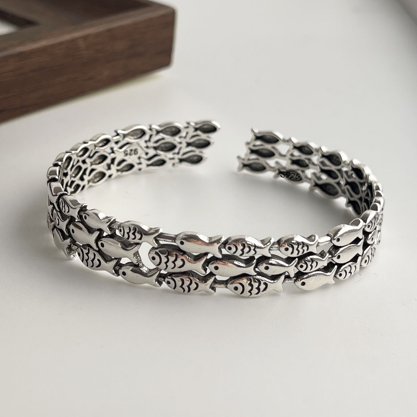 Pulseiras de prata esterlina 9 - Men'S Accessories Trending avaliação e preço