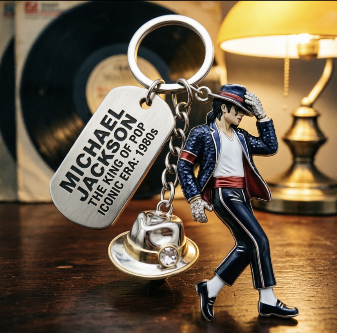 Chaveiro Michael Jackson, Ping - Men Accessories Fashion avaliação e preço