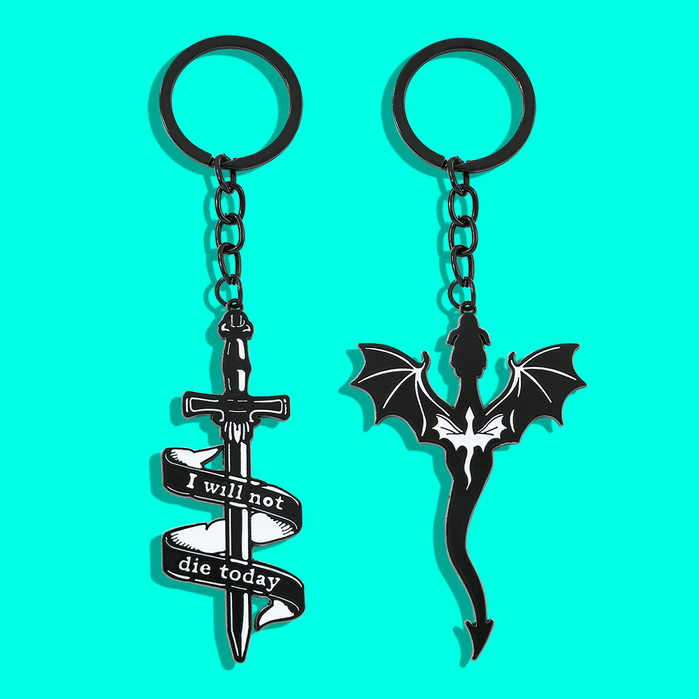 Chaveiro de Dragão Preto Fourt - Men'S Accessories Jewelry avaliação e preço