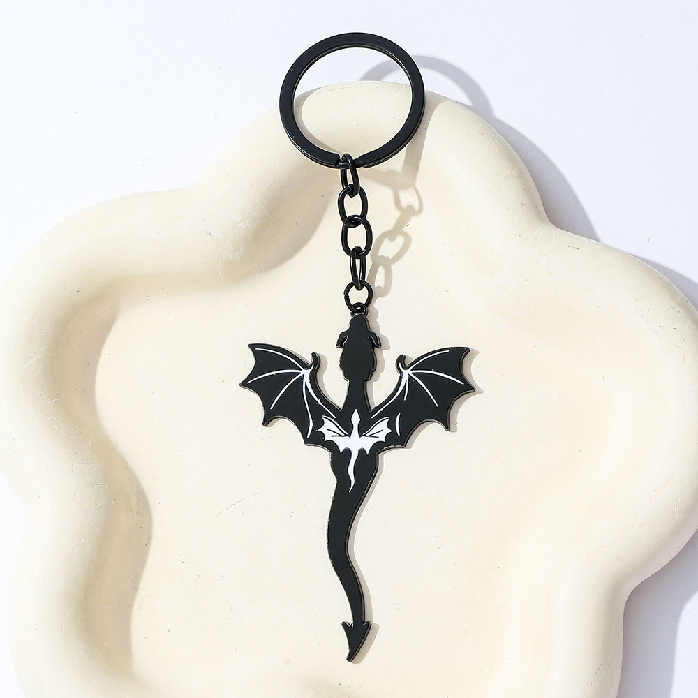Chaveiro de Dragão Preto Fourt - Men'S Accessories Jewelry avaliação e preço
