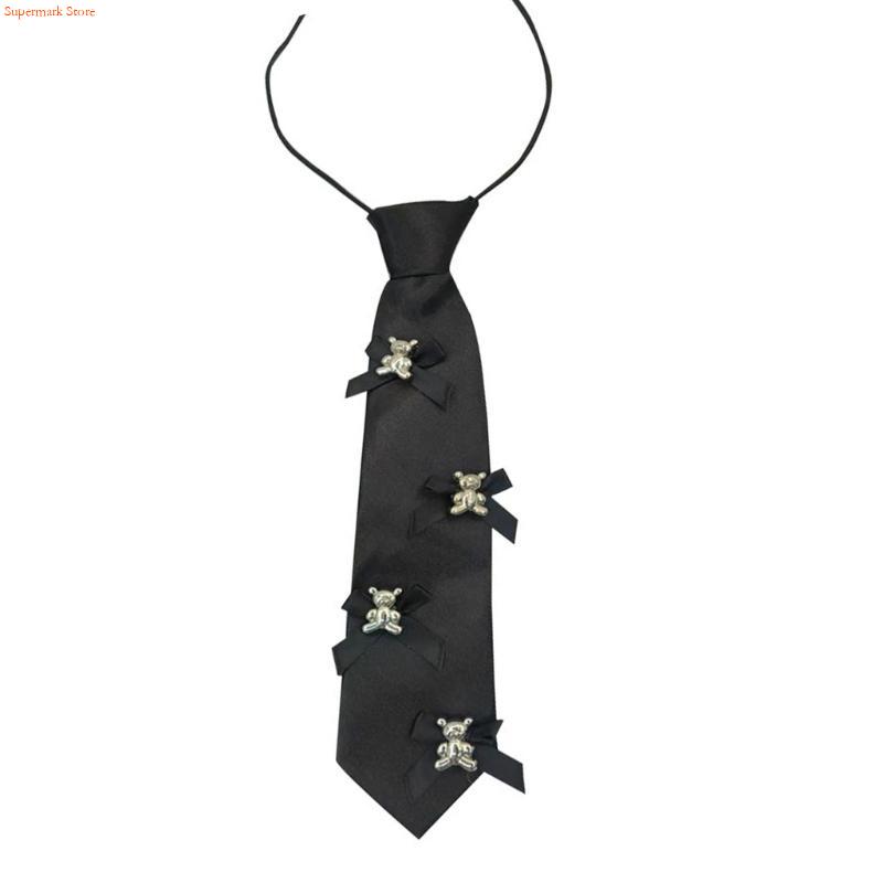 Q5WE Elegante Gravata Preta Pr - Men'S Accessories Premium avaliação e preço
