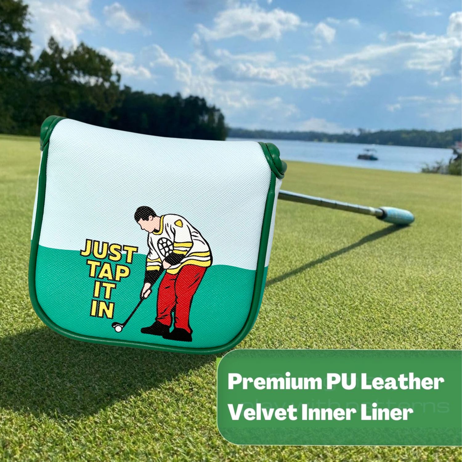 PU Leather Golf Putter Cover p - Men'S Accessories Premium avaliação e preço