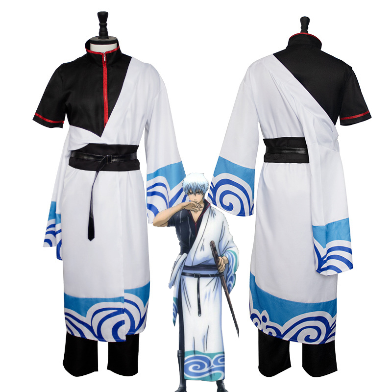 Cosplay Gintama Anime para hom - Men'S Kimono Accessories avaliação e preço