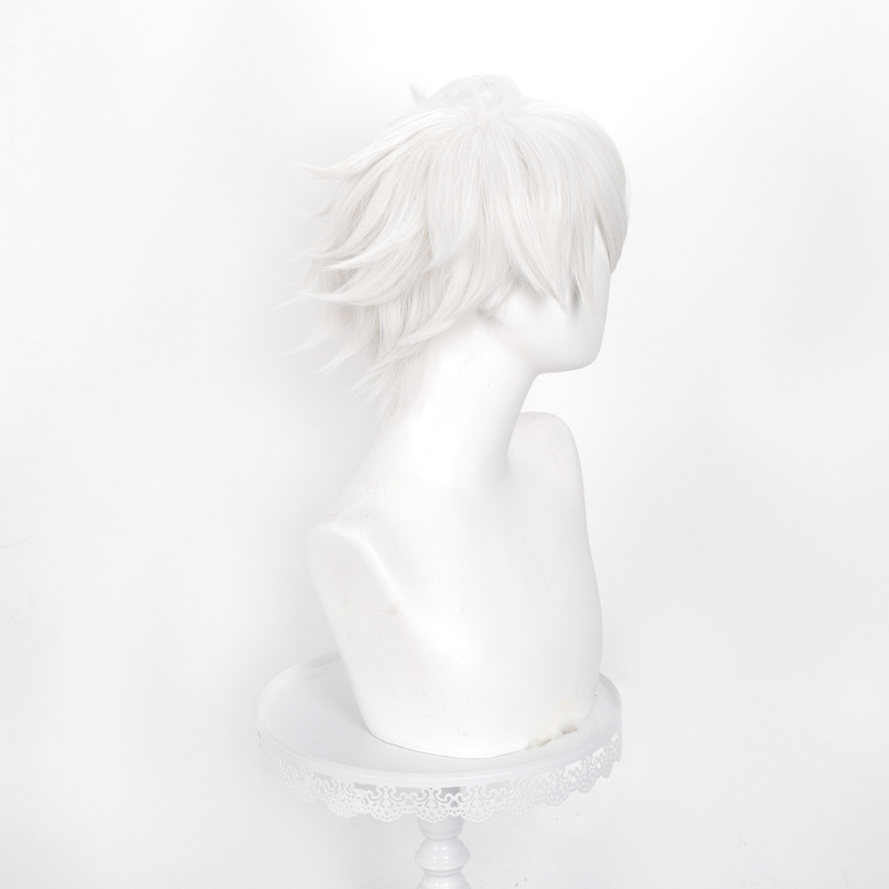 Peruca de Cosplay de Bruxa Ani - Men Accessories In Silver avaliação e preço