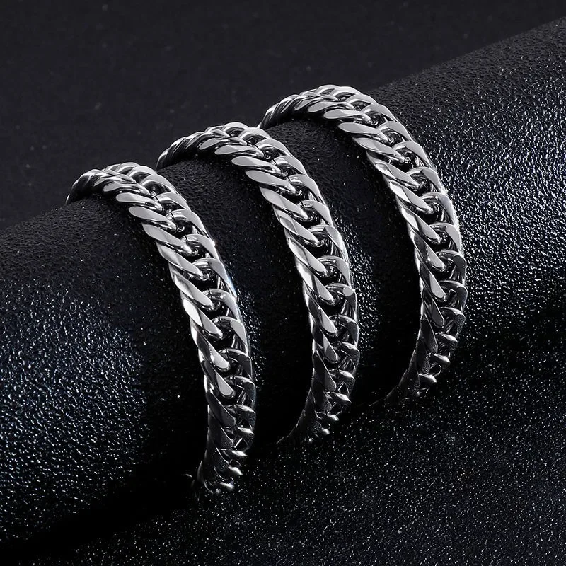 Colar de Corrente Cubana em Pr - Men'S Accessories Trending avaliação e preço